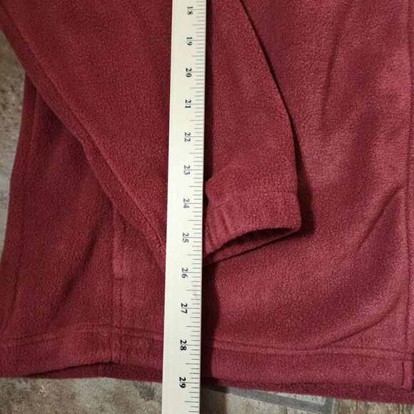 Columbia PHG Men’s 1X Fleece Jacket – Red Jasper Full Zip, NWT - Picture 10 of 11
